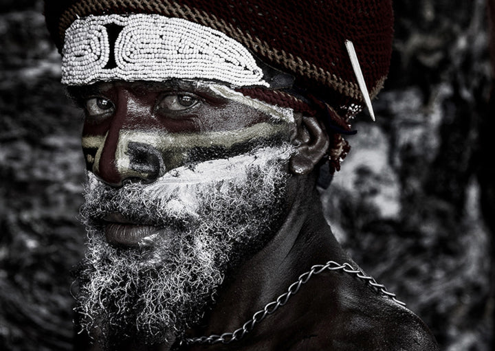 Plakat - At the Mt Hagen sing sing festival - V