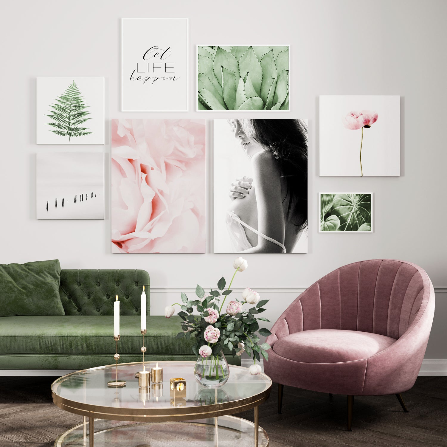 Canvastavla - As Time Goes By