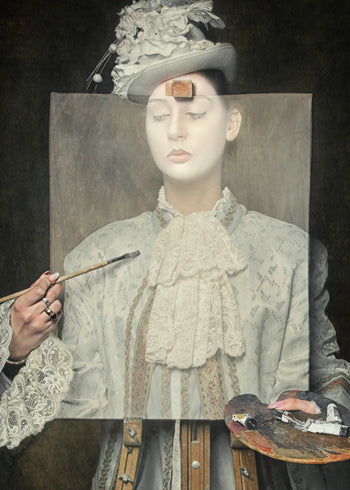Canvastavla - Silent Artist (70x100)