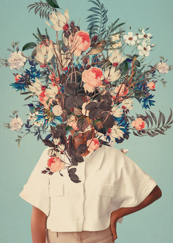 Canvastavla - Flower Bouquet (70x100)