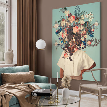 Canvastavla - Flower Bouquet (70x100)