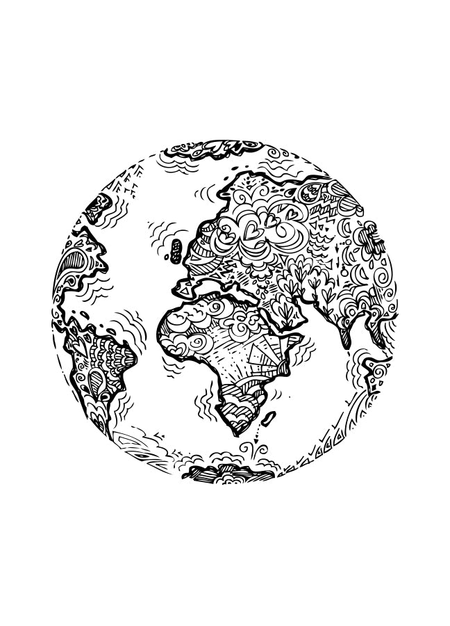 Plakat - The earth