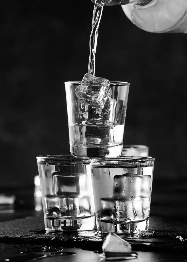 Lærredsprint - Vodka on Ice