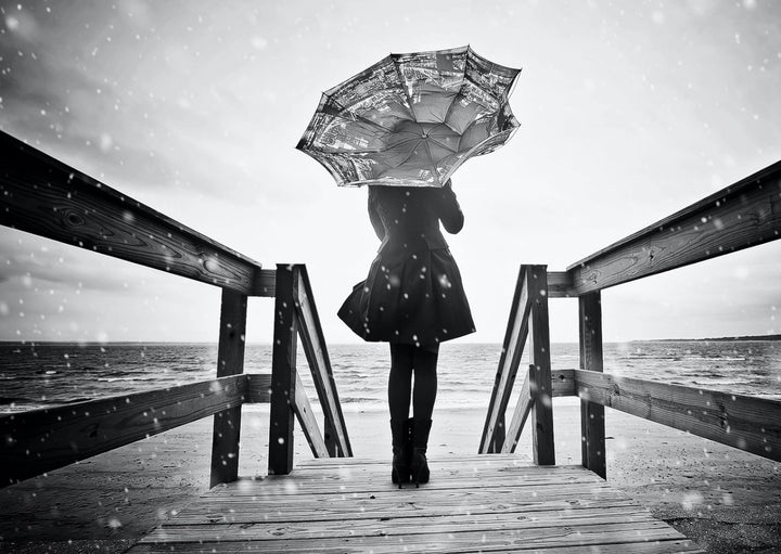 Plakat - Beach Rain