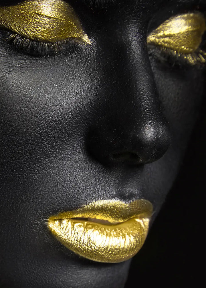 Akustikprint - Black & Gold